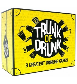 Настолна игра Trunk of Drunk: 8 Greatest Drinking Games - парти