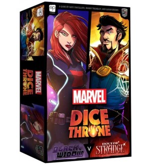 Настолна игра за двама Dice Throne: Marvel 2 Hero Box 2 - Black Widow vs Doctor Strange