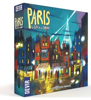 Настолна игра за двама Paris: City of Light - семейна