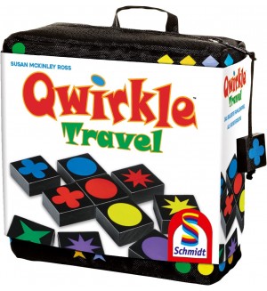 Настолна игра за двама Qwirkle: Travel - семейна