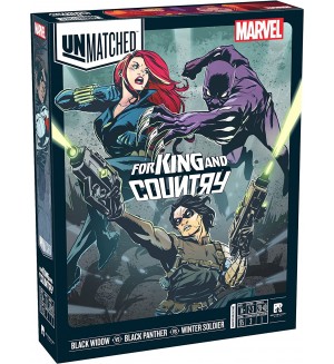 Настолна игра за двама Unmatched: Marvel - For King and Country - стратегическа