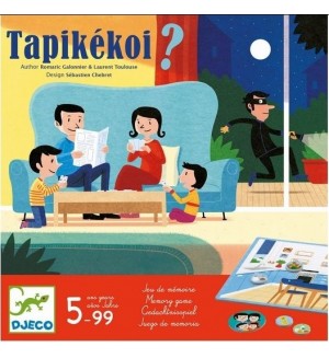 Настолна мемори игра Djeco - Тапикекой