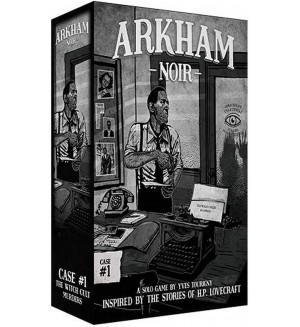 Настолна соло игра Arkham Noir: The Witch Cult Murders - Стратегическа