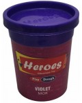 Натурален моделин в кутийка Heroes Play Dough - Лилав