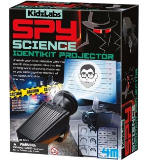Научен комплект 4M KidzLabs - Детективска наука, лицево разпознаване