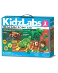 Научен комплект 4M KidzLabs - Лаборатория за роботи 3 в 1
