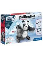 Научен комплект Clementoni Science & Play - Rolling Bot, панда
