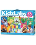 Научен STEM комплект 4M Kidzlabs - Голяма научна лаборатория, 60+ опита