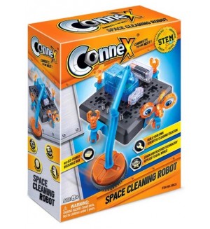 Образователен STEM комплект Amazing Toys Connex - Космическият робот чистач