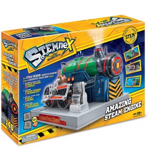 Научен STEM комплект Amazing Toys Stemnex - Двигател на парен локомотив Научен STEM комплект Amazing Toys Stemnex - Двигател на парен локомотив