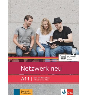 Netzwerk neu A1.1, Kurs- und Ubungsbuch mit Audios und Videos