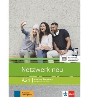 Netzwerk neu A2.1.Media-Bundle(K/ Ub mit Aud/Vid mit interaktiven Ubungen)