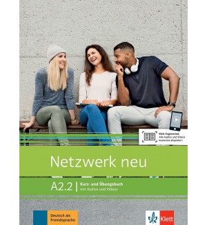 Netzwerk neu A2.2, Kurs- und Ubungsbuch mit Audios/Videos