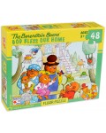 Пъзел New York Puzzle от 48 части - Благословен да е нашия дом