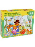 Пъзел New York Puzzle от 48 части - Благословен да е нашия дом