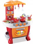 Игрален комплект Buba Little Chef - Детска кухня, червена