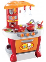 Игрален комплект Buba Little Chef - Детска кухня, червена