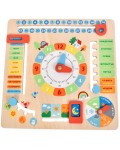 Образователен календар с часовник Playsense - На български език