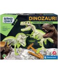 Образователен комплект Clementoni Stiinta & Joaca - Dinozauri T-Rex & Triceratops