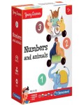 Образователен комплект Clementoni Young Learner - Числа и животни