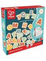 Образователен комплект HaPe International - Магнитни букви, 48 части
