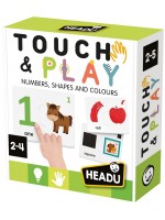 Образователен комплект Headu Touch and Play - Числа, форми и цветове