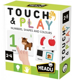Образователен комплект Headu Touch and Play - Числа, форми и цветове
