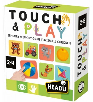 Образователен комплект Headu Touch and Play - Сензорна мемори игра