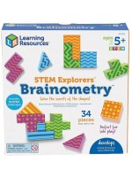 Образователен комплект Learning Resources - Логически предизвикателства, 34 части