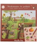 Образователен комплект за творчество Moulin Roty - Градина