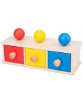 Образователен комплект Smart Baby - Кутия с цветни чекмеджета и топчета