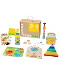Образователен комплект Tooky Toy - Монтесори, 40 части