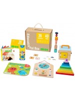 Образователен комплект Tooky Toy - Монтесори, 40 части