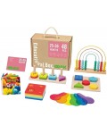 Образователен комплект Tooky Toy - Монтесори, 48 части