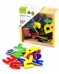 Образователен комплект Viga Toys - Магнитни букви, латиница