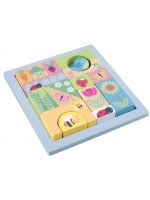 Образователен Монтесори пъзел Orange Tree Toys - Градина