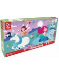 Образователен пъзел 4 в 1 Hape International - Приказна страна