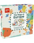 Образователен пъзел Apli - Знамената на Европа