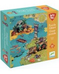 Образователен пъзел Djeco Arty Toys - Битката