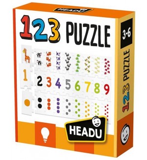 Образователен пъзел Headu - 123
