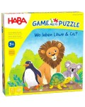 Образователен пъзел-игра Haba - Къде живеят животните