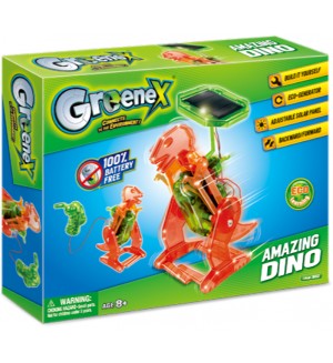 Образователен STEM комплект Amazing Toys Greenex - Соларен динозавър Образователен STEM комплект Amazing Toys Greenex - Соларен динозавър