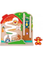 Образователна дъска Tooky toys - Къщата на животните