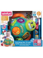 Образователна електронна играчка WinFun - Костенурка-сортер