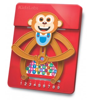 Образователна игра 4M KidzLabs - Уча се да събирам с маймунка