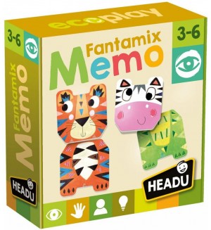 Образователна игра Headu - Fantamix Memo