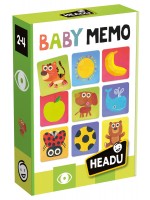 Образователна игра Headu Montessori - Бейби мемори
