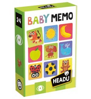 Образователна игра Headu Montessori - Бейби мемори