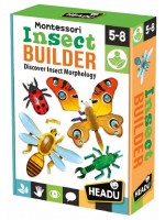 Образователна игра Headu Montessori - Строител на насекоми Образователна игра Headu Montessori - Строител на насекоми