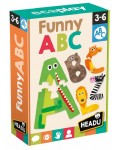 Образователна игра Headu Montessori - Забавна азбука (английска)